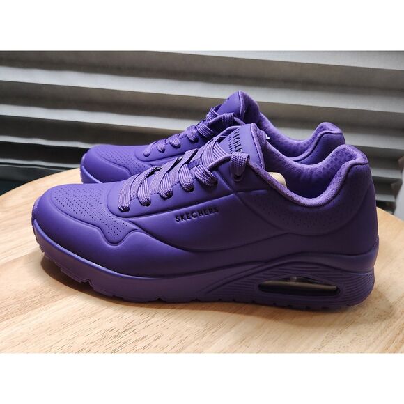 Skechers Street Uno Stand On Air – Purple Memory Foam US 8 EU 41 - Picture 4 of 11